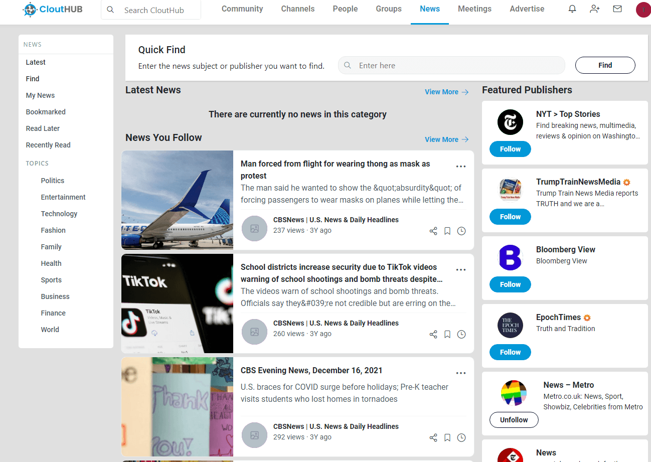CloutHub screenshot 3