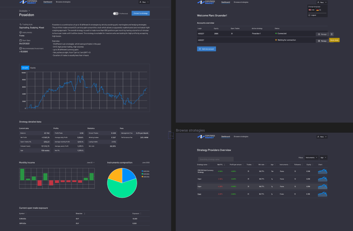 Copy Trade Market screenshot 2
