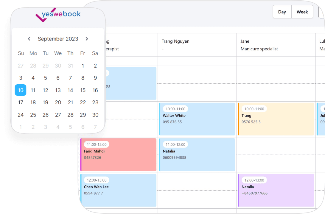 YesWeBook screenshot 2